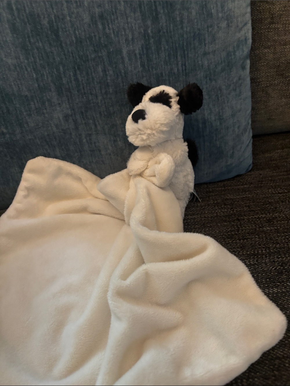 Jellycat bashful puppy soother blanket